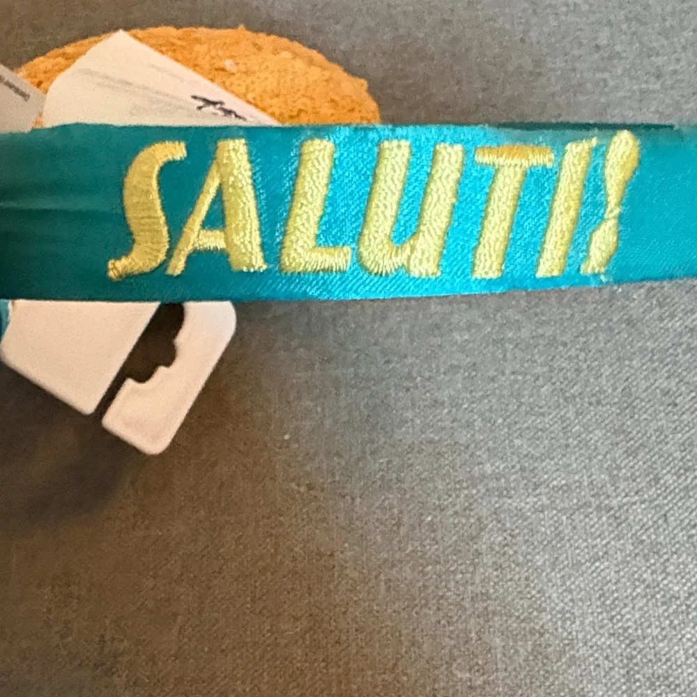 Disney Gold and Teal Sequin Minnie Ears Headband